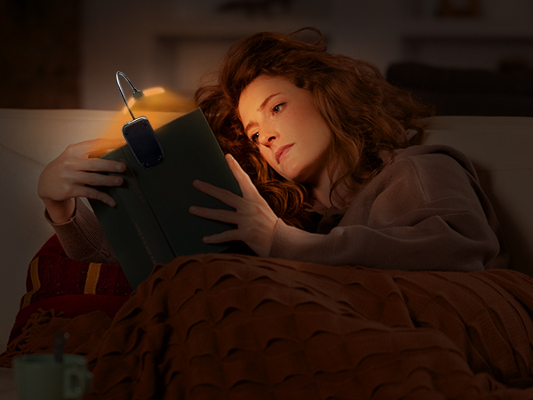rechargeable book light for night reading
