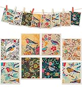 Lucomb 8 Pack Swedish Dishcloths for Kitchen, Reusable Soft Kitchen Towels Dish Cloths Set Absorb...
