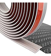 Floor Transition Strip Self Adhesive Carpet &amp; Flooring Transitions Edging Trim Strip PVC Threshol...