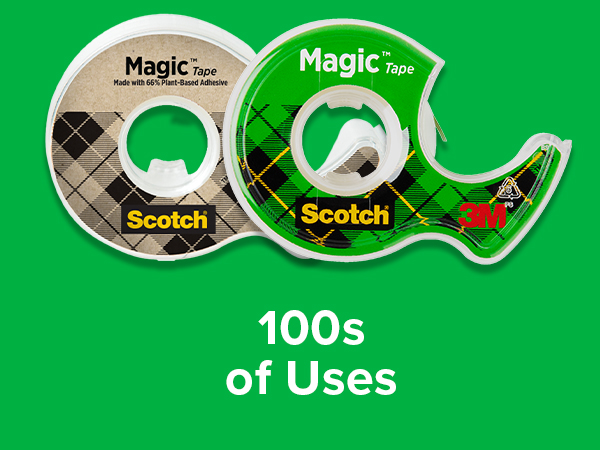 Scotch Magic Tape 100s of Uses