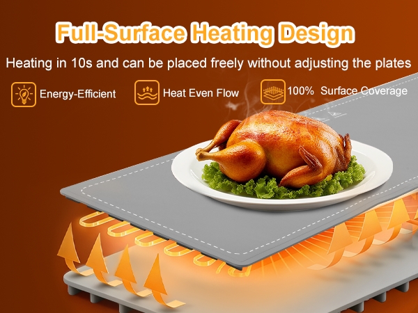 food warming mat