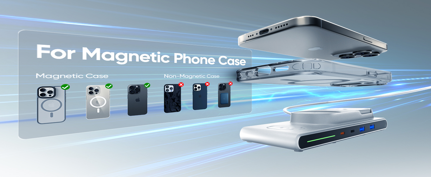 7-in-1 Wireless Charging Station for Apple Multiple Devices