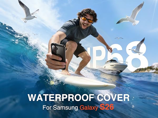 WATERPROOF COVER For Samsung Galaxy S26