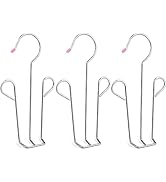 [Pack of 3 pcs] Waikas Shoes Hanger,Stainless Steel Hanger,Stainless Steel Shoe Rack, Multi-Funct...