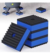 2" ×2" ×7/8" 4 PCS-Mechanical Vibration Damping Pads,3/8" Pre-Drill Hole Vibration Isolator Pad, ...