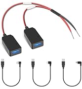 YQMAJIM Dashcam Power Adapter,(Universal) Compatible with All Models,Dual DC Buck Converter 12V t...