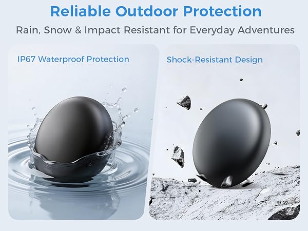 waterproof and shock-resistant