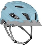 Retrospec Lennon Bike Helmet with LED Safety Light Adjustable Dial &amp; Removable Visor - Adjustable...
