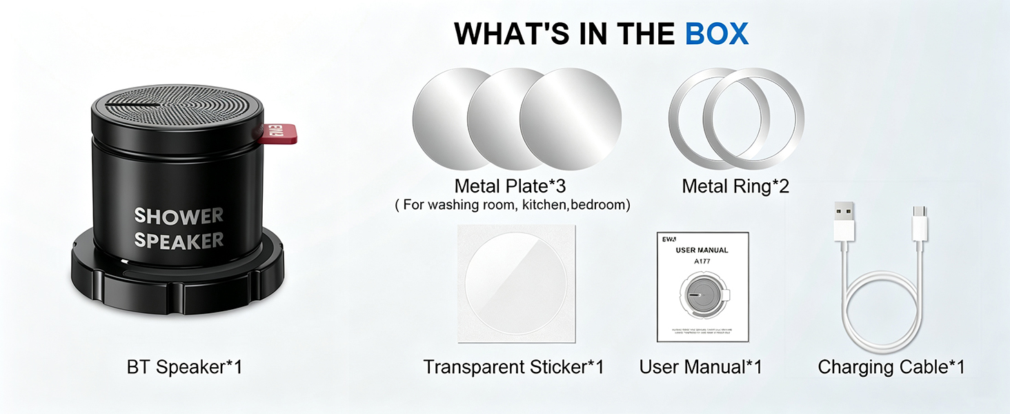 Magnetic Portable Bluetooth Speaker