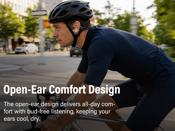 Bone Conduction Headphones Bluetooth 6.0 Earbuds