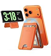 iWALK Stronger Magnetic Wallet, Upgraded for MagSafe Wallet, RFID Blocking, 5 Card Holder with Ad...