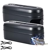 Electric Mouse Trap Zapper with Powerful Voltage, Electronic Mice Traps Indoor Use, Reusable Elec...