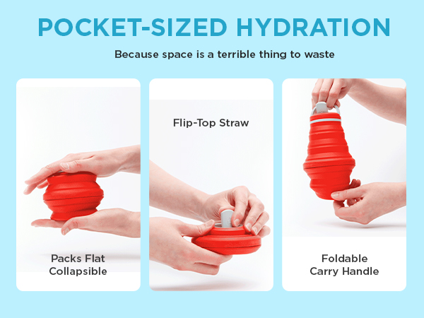 water bottle collapsible water bottles for traveling travel water bottle collapsible water bottle