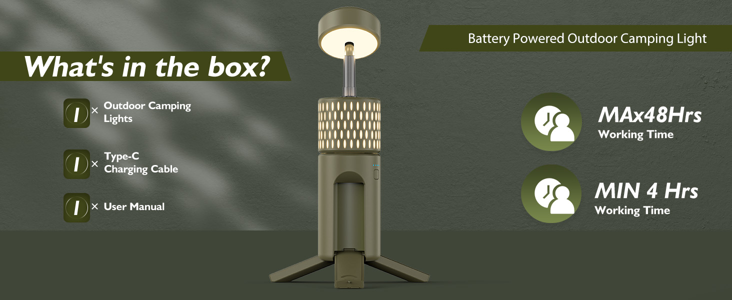 rechargeable camping lantern