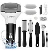 Electric Foot Callus Remover Easkep Rechargeable Portable Electronic Foot File Pedicure Tools, Wa...