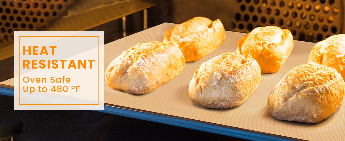 High Temperature heat resistant baking macaron bread pizza cookie pie mat oven mat