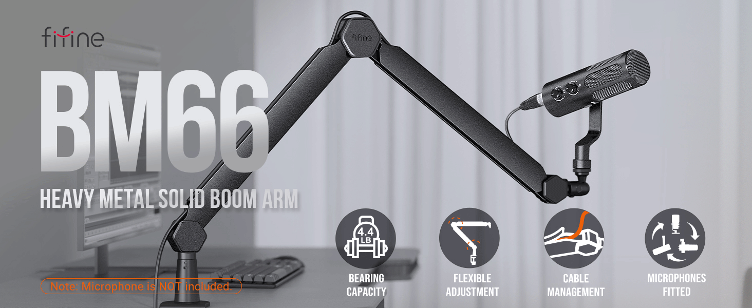 microphone boom arm stand