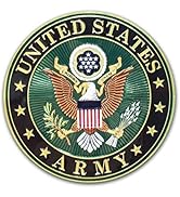 Elektroplate Officially Licensed US Army Premium Decal (3.25") Metallic 3D Embossing All Weather ...