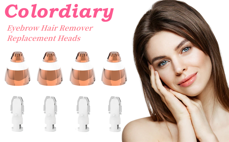 Eyebrow Hair Remover Replacement Heads