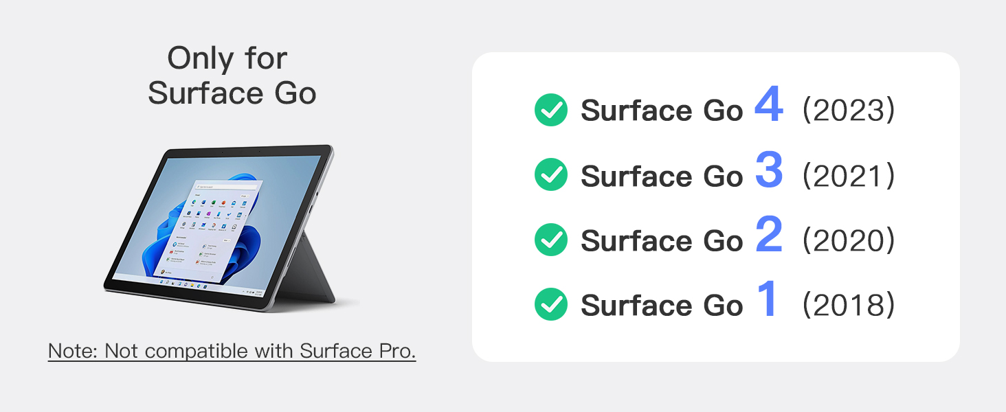 Only for Surface Go