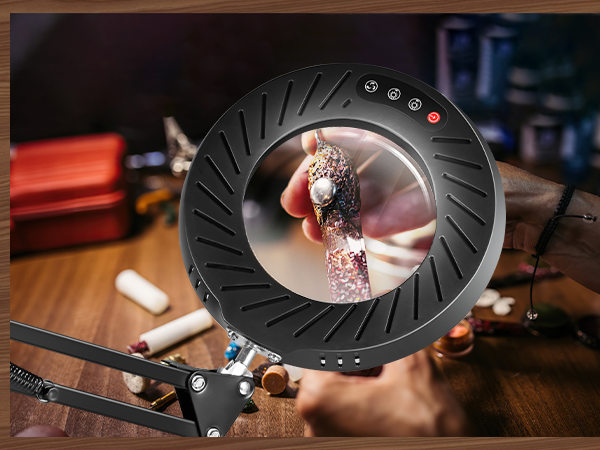 Magnifying Glass with Light