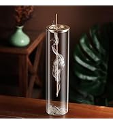 Eavida Incense Holder for Sticks [Anti-Ash Flying], Modern Insence-Stick Burner Holder with Remov...