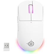 MAGIC-REFINER G6 Wireless Gaming Mouse,24000 DPI Adjustable,72g Lightweight Mouse,1000Hz Polling ...