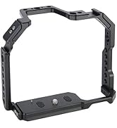NICEYRIG Camera Cage for Canon 80D 90D 70D, with NATO Rail Cold Shoe and 1/4 3/8 Locating Hole - 371