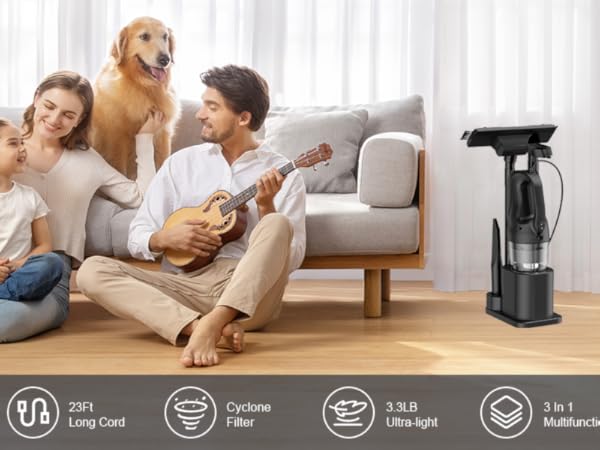 floor vacuum for hardwood and tile