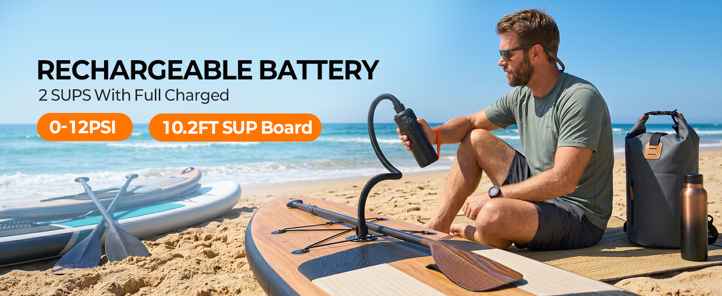 paddle board electric pump