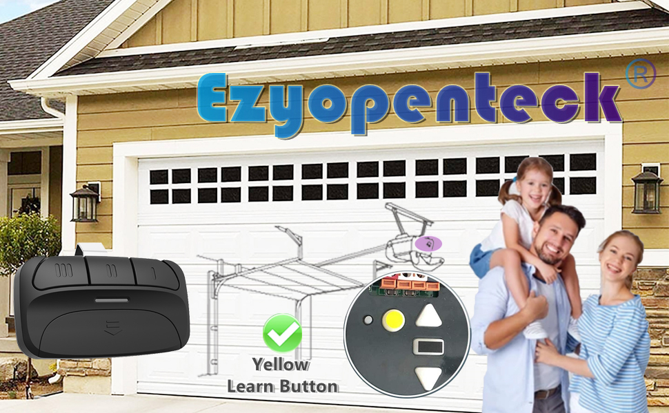 garage door remote purple