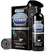 Screen Cleaner Spray and Wipe, 10oz TV Screen Cleaner Spray and Microfiber Cloth kit for Phones, ...