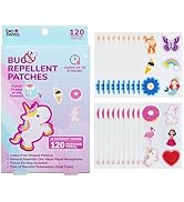 BioSwiss Mosquito Repellent Patches, Bug Patch Stickers for Kids and Adults, Fun Shapes, Natural ...