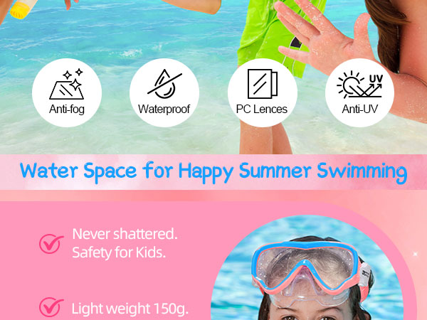 kids swim goggles toddler boys girls