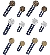 YouOKLight Button Extenders for Jeans,12Pcs Jean Button Extender, Women Men Pants Waist Extenders...