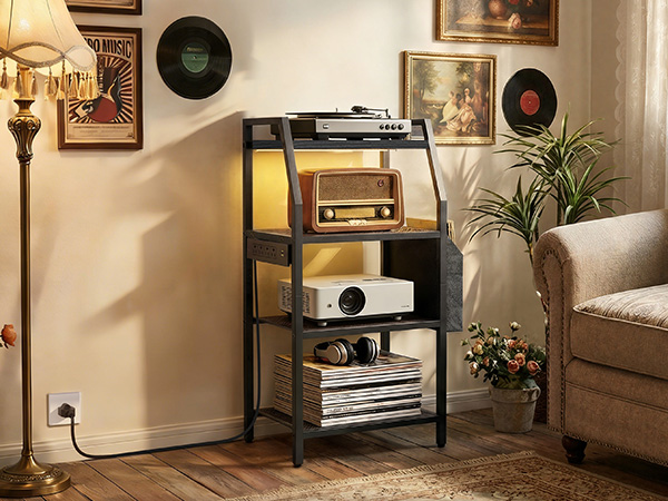gaming consoles media entertainment center for audio stereo organizer playroom furniture stands