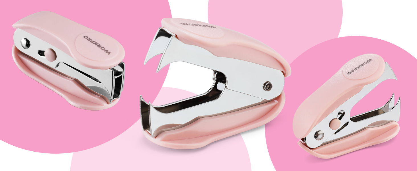 pink staple remover