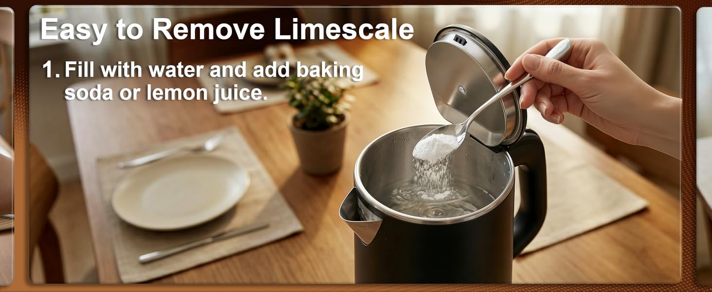 Easy to Remove Limescale