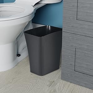 bathroom trash can