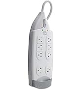Belkin 7-Outlet SurgeMaster Home Series Power Strip Surge Protector with 12ft Cord, 1060 Joules, ...