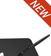 Deco 01 V3 Drawing Tablet with Battery-Free Stylus, 10x6 Inch OSU Graphic Tablet, 8 Hotkeys for D...