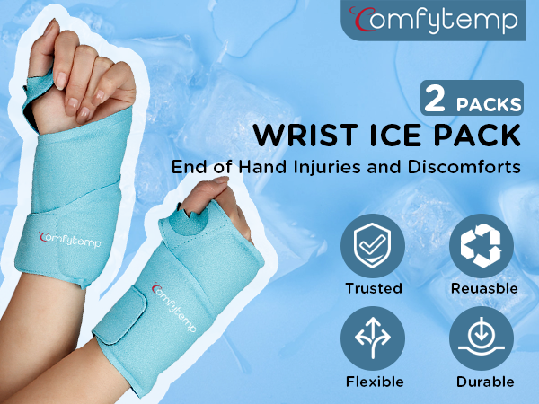 elbow ice pack wrap