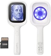 ScopeAround Digital Microscope, Autofocus Handheld Microscope, Magnifier with 2.8" IPS Screen and...