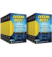 Cerama Bryte Glass-Ceramic Cooktop Cleaning Pads, 50 Count