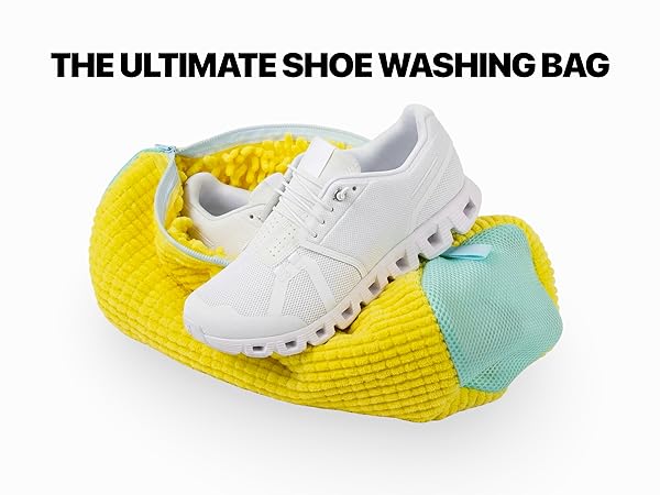 Shoe Washing Machine Bag - Laundry Shoe Bag for Washer and Dryer