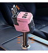 Retractable Car Charger with Retractable Cables (31.5 inch), 4 in 1 Super Fast Car Phone Charger,...