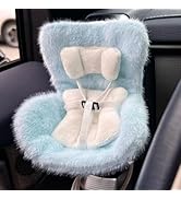 SwiftServ Doll Car Seat for 17cm Dolls with Air Vent Clip and Desktop Stand, Cute and Functional ...