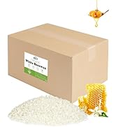 Beeswax Pellets, BOYUJK White Beeswax for Candle Making, 100% Organic Beeswax for DIY Furniture P...