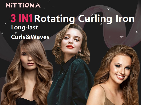  rotating curling iron