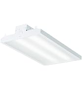 Lithonia Lighting IBE 22LM MVOLT 40K I-Beam 22,000 Lumen 4000K Cool White LED High Bay Light, Whi...